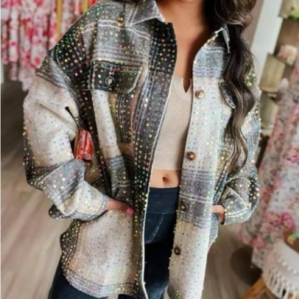 Large Shacket R&K Boutique NWT